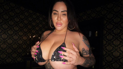Lustful Drea's big tits movie